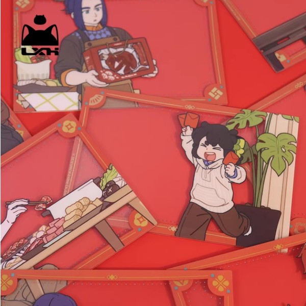 LXH-Official The Legend of Luo Xiaohei 2 Collectible: Year after Year Clear Card (en inglés)